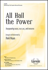 All Hail the Power SATB choral sheet music cover